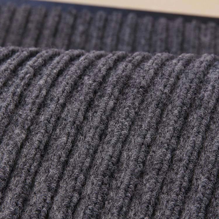 Pvc dobbeltstribet indgangsmåtte absorberende skridsikker_voghion.com