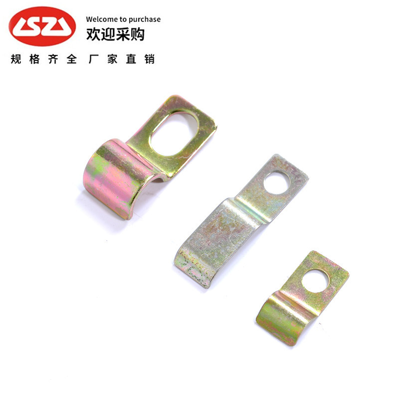 PC油管管夹 铁皮固定管夹 机床油管管夹 机床润滑尼龙管 单孔管卡