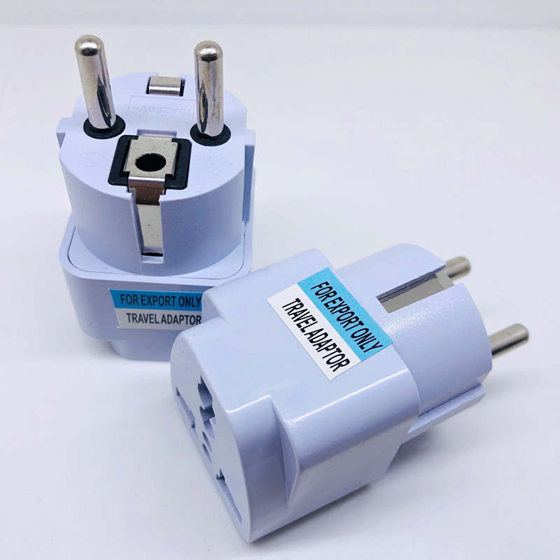 German Standard Conversion Plug European Travel Plug European Standard Eu France Korean Russian Socket High Leg Beauty to European