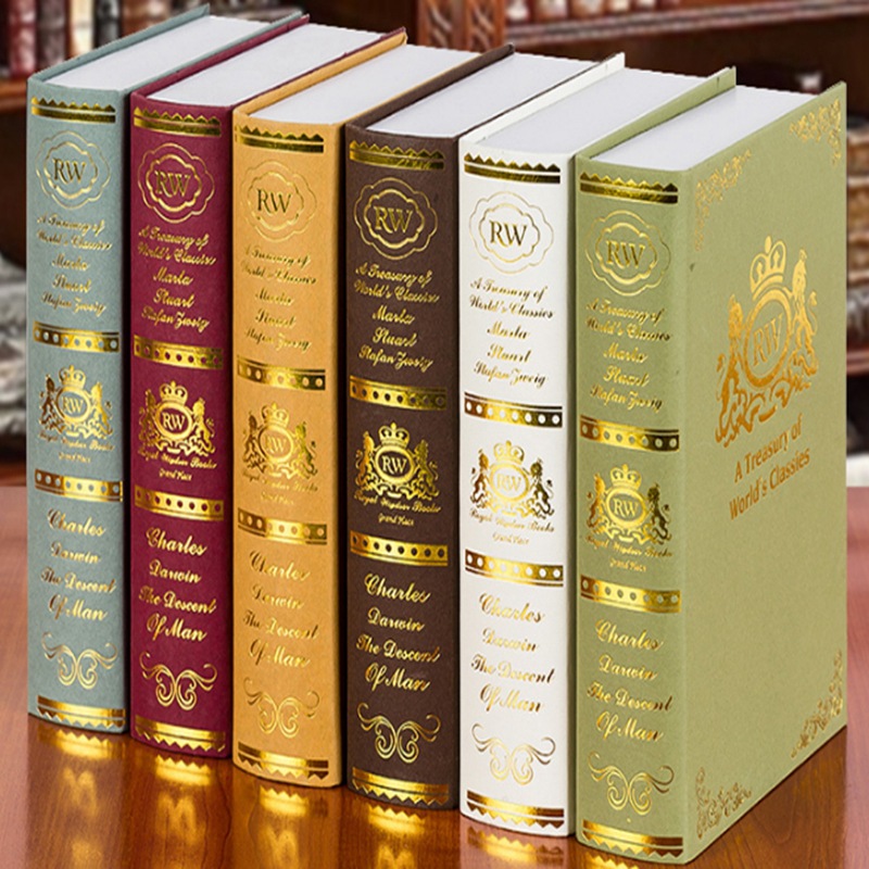 欧式复古装饰书 烫金玛雅仿真书柜道具假书模型创意家居摆件