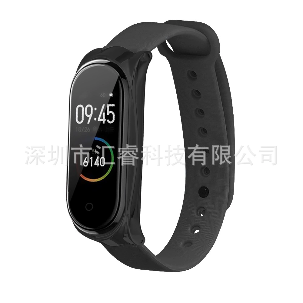 Совместимо с браслетом Xiaomi 4/3 GM - текстура карбонового волокна замена ремешка