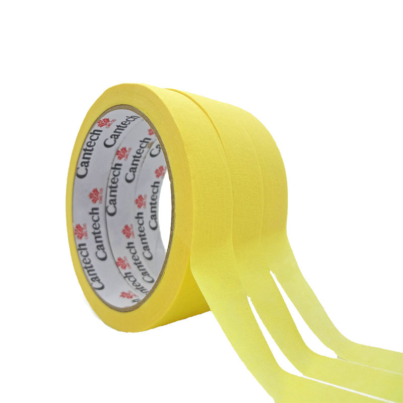 Cinta de papel de enmascaramiento pintura del coche pegamento de enmascaramiento cubierta de decoración cinta protectora papel de alta temperatura papel de enmascaramiento