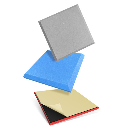 Acoustic Foam Self-Adhesive Soundproofing Wall Insulation Panel Room Piano Room Drum Isolation Sponge Material Sound Absorbing Cotton