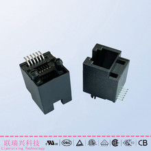 RJ11电话插座4P4C连接器RJ11母座6P6C6P4C6P2C系列RJ11贴片插座