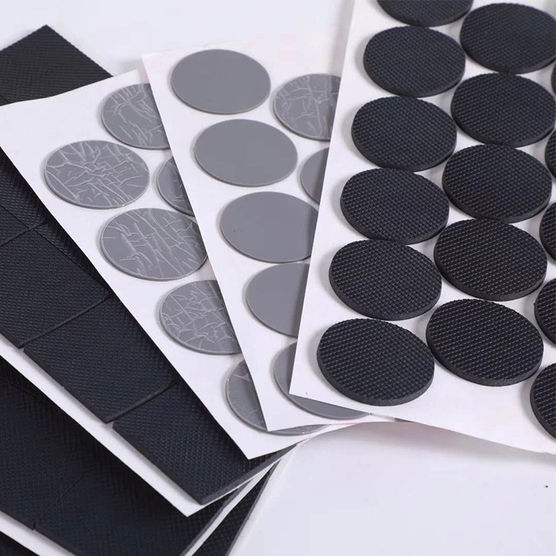 精晖达防震缓冲圆形硅胶垫片减震密封硅胶垫圈阻燃防静电硅胶脚垫