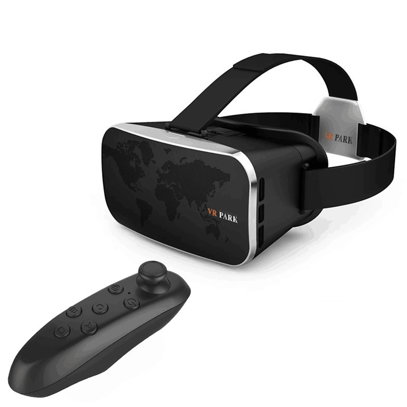 VR headset VRPARK V6, 4K mobile-compatible Bluetooth helmet, panoramic 3D, iOS/Android