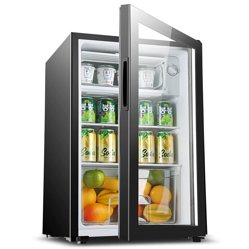 Ледяной бар Xianke, Холодильный шкаф для свежести, небольшой холодильник с замком, домашний отель, постоянная температура, витрина для образцов чая и вина