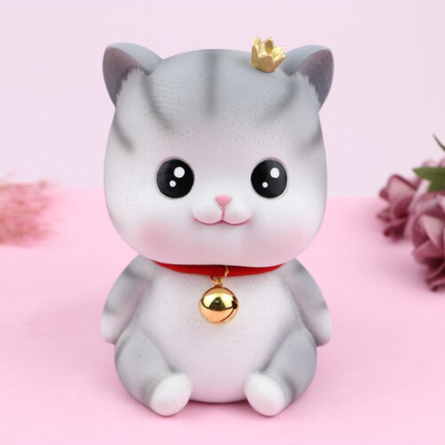 Internet celebrity cute angel cat piggy bank piggy bank exquisite home decoration living room bedroom table decoration