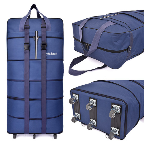 Airline checked bag universal wheel study abroad checked luggage bag large capacity travel bag airplane checked luggage bag