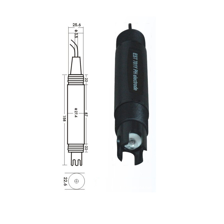 环保塑壳PH电极PH8010