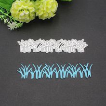 DIY刀模 蚀刻刀模 小草压花碳钢刀模 cutting dies 手工剪贴簿