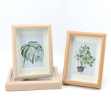 Wooden Three-Dimensional Hollow creative photo frame table wholesale 678 10 inch A4 Nordic Wall square oil painting stick picture frame