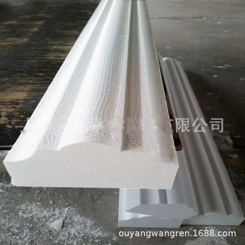 工厂直供防水GRC外墙线条轻质EPS泡沫装饰线条承接GRCeps装饰工程