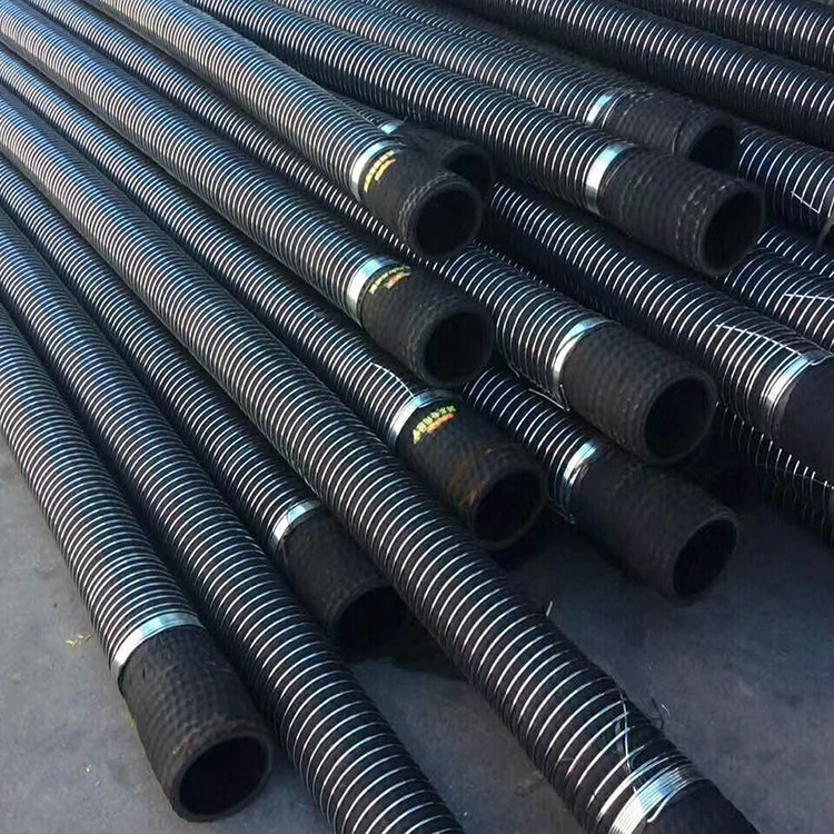 厂家直销 水泥罐车铠装钢丝耐用卸灰胶管 加工耐油耐腐蚀