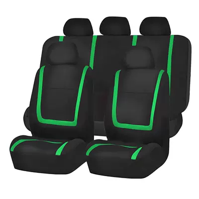 Universal seat cover – Trade Patchwork Car Seat Covers - 9-piece-set-green-general
