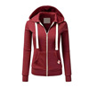 Cardigan for leisure with zipper, chain, hoody, suitable for import, Amazon