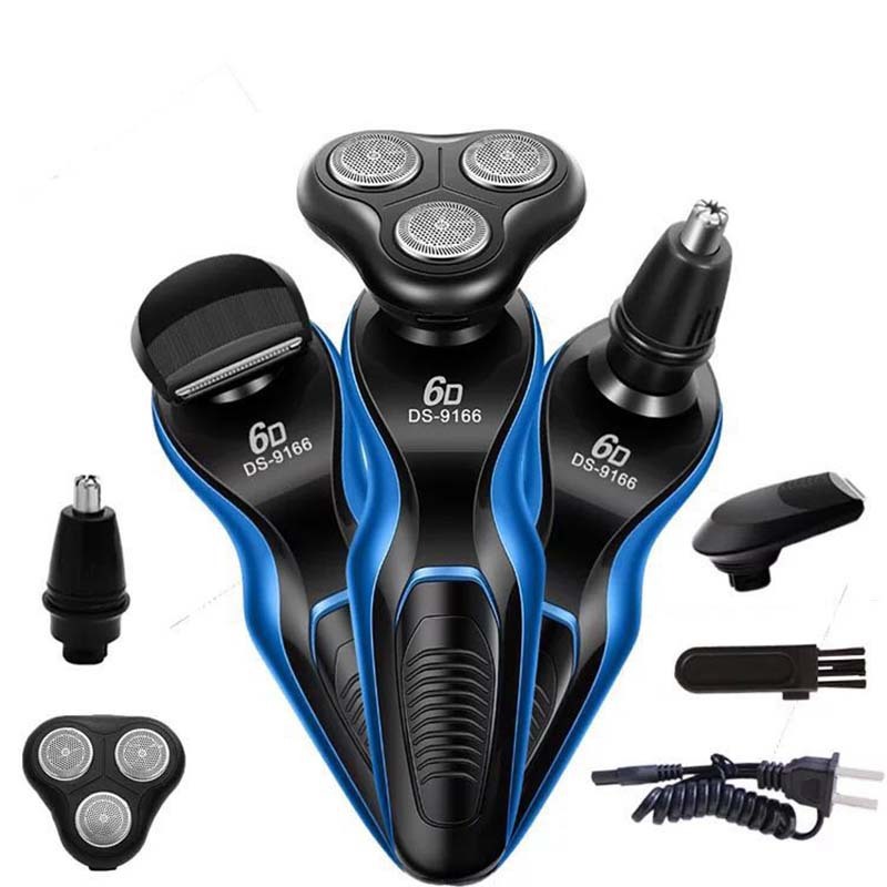 Feichen 6D-9166 Electric Shaver Washable Head All-In-One Nose Hair Set Shaver Drop Shipping