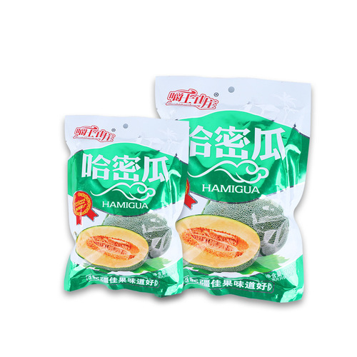 Xinjiang specialty ready-to-eat honeydew melon crispy dried fruit bag packaging suitable for all ages leisure snacks candied cold dried fruit