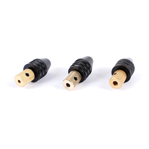 Micro motor self-tightening drill chuck 2.35/3.0 hole diameter small electric drill three-claw clamp DIY electric grinder accessories