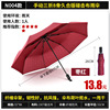 Automatic umbrella solar-powered, fully automatic, sun protection