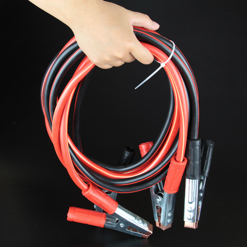 Car battery wire and fire wire pure copper across the river dragon wire battery clamp connection line battery fire wire 2000A