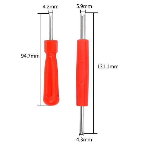 Cross-border car motorcycle valve core wrench screwdriver kit tire repair tool installation removal changer