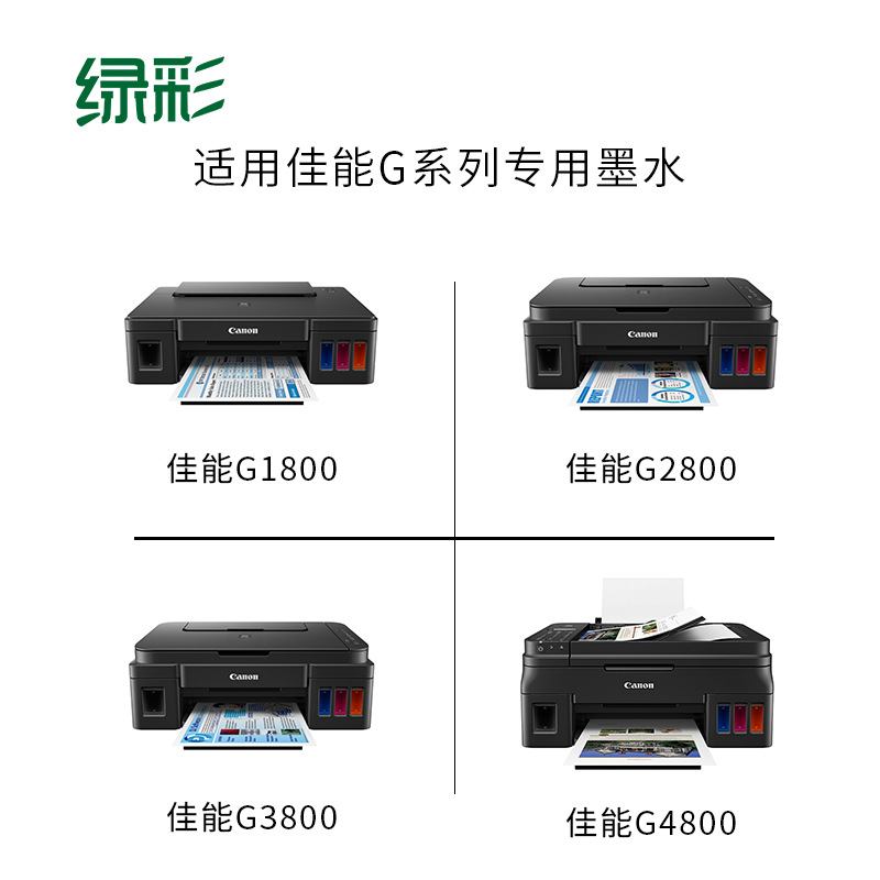 Applicable to Canon GI-890 G1800 2800 3800 4800 1810 even ink supply cartridge printer ink