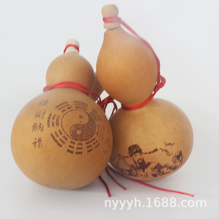酒葫芦挂件 工艺型 中号酒葫芦 挂件批发 葫芦乐器挂件手工
