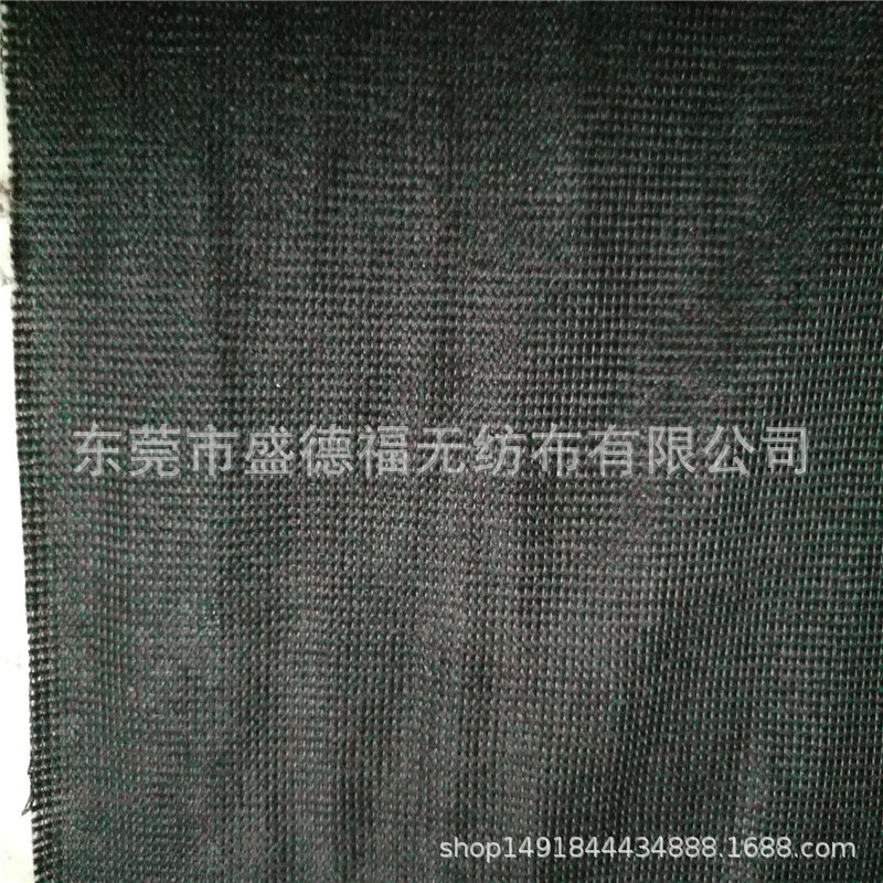 批发黑色22针丽新布缝编无纺布汽车线束胶带基布绒布线束胶带