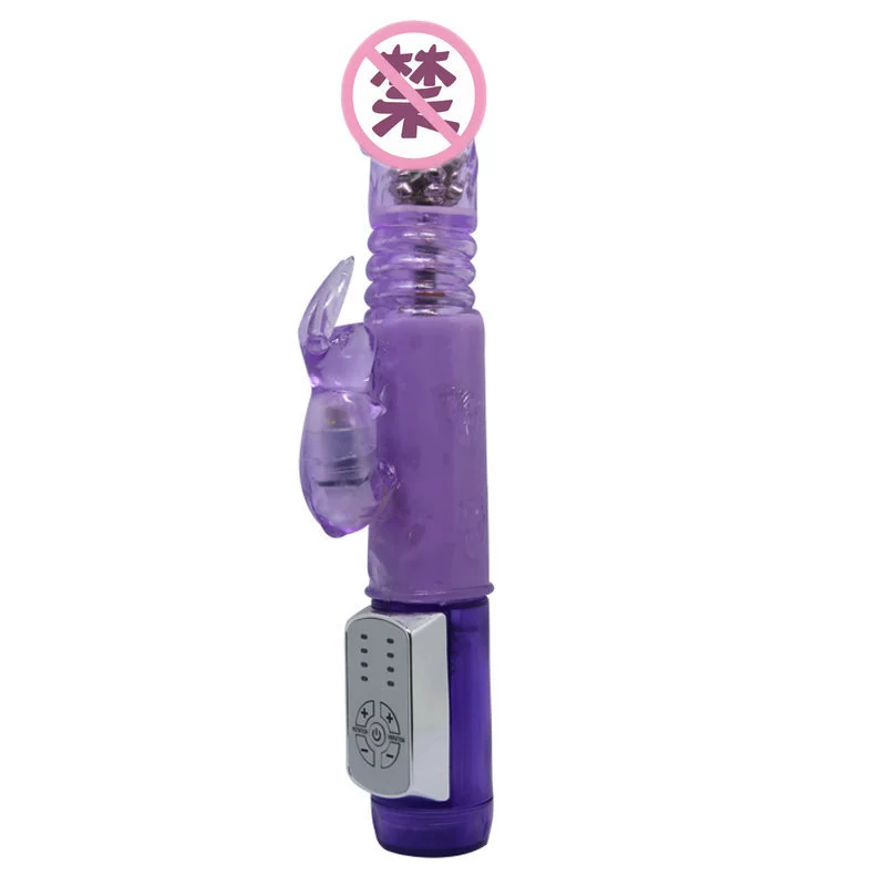 百乐 Женщинам Ten Light Display 12 Vibration 4 Rotation Telescopic Adult Products 37351