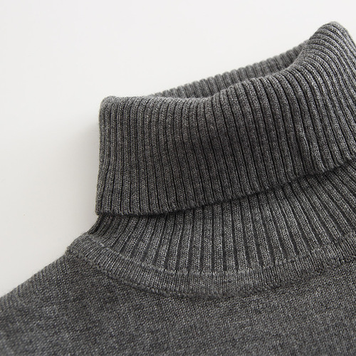 Children's high neck sweater set, long sleeve children's base shirt, knitwear for autumn and winter, unisex, thin, one piece drop shipping