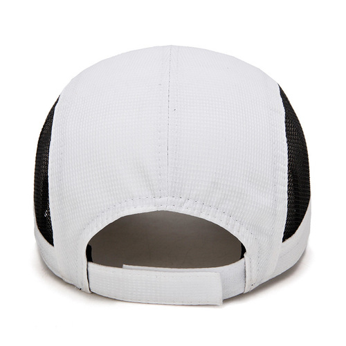 Cross-border new product net foldable baseball cap for men and women, spring and summer outdoor sunshade sun hat with logo printed