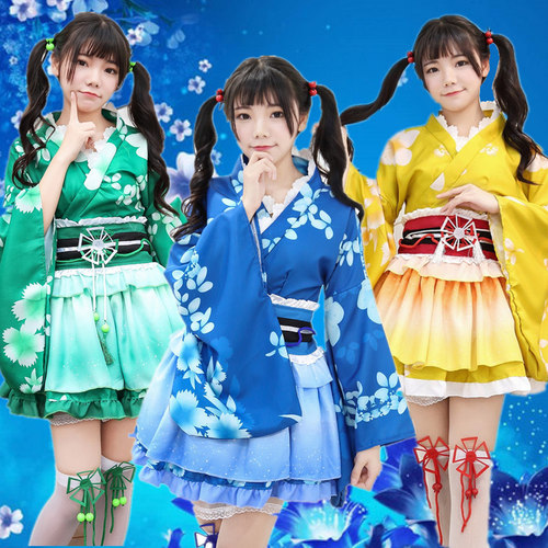 All members lovelive summer festival yukata, Awakening Shinhime Kai's kimono exported to Japan, Pure Land House