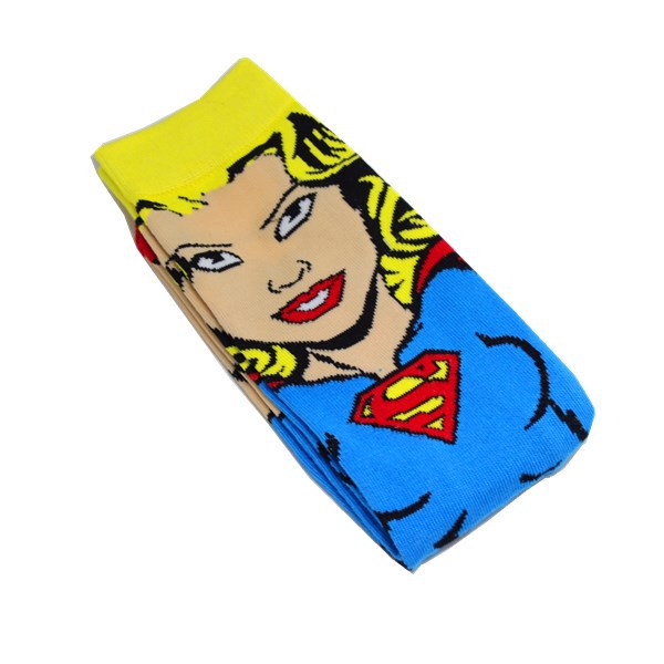 Mujer Maravilla transfronteriza algodón peinado Deadpool Calcetines de conejito de dibujos animados anime calcetines de algodón de media pantorrilla de los hombres