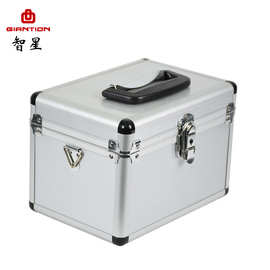 智星GIANTION 便携式工具箱铝箱手提箱精密仪器箱包装箱储物箱