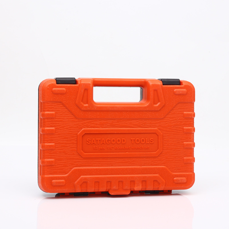 Fábrica en stock herramientas traje 53 unidades manga combinación herramienta llave del coche Caja de Herramientas emergencia al por mayor