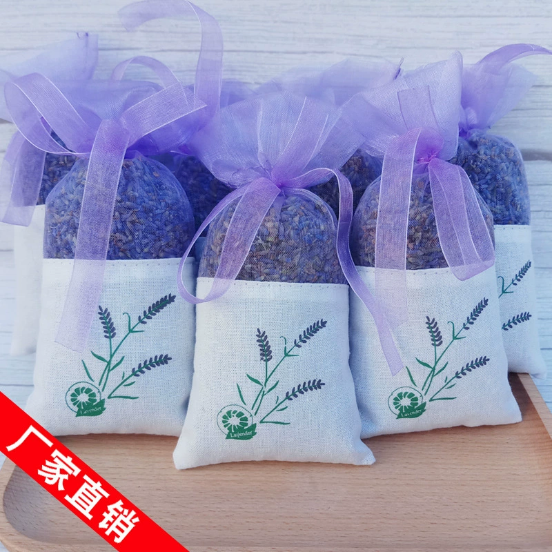Оптовая Продажа с фабрики Синьцзян натуральная Лаванда сушеный цветок Саше успокаивающий сон автомобиль свежий воздух Саше