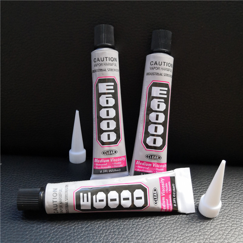 厂家批发E6000胶水手机维修胶多用途胶水粘接塑料金属橡胶皮革胶