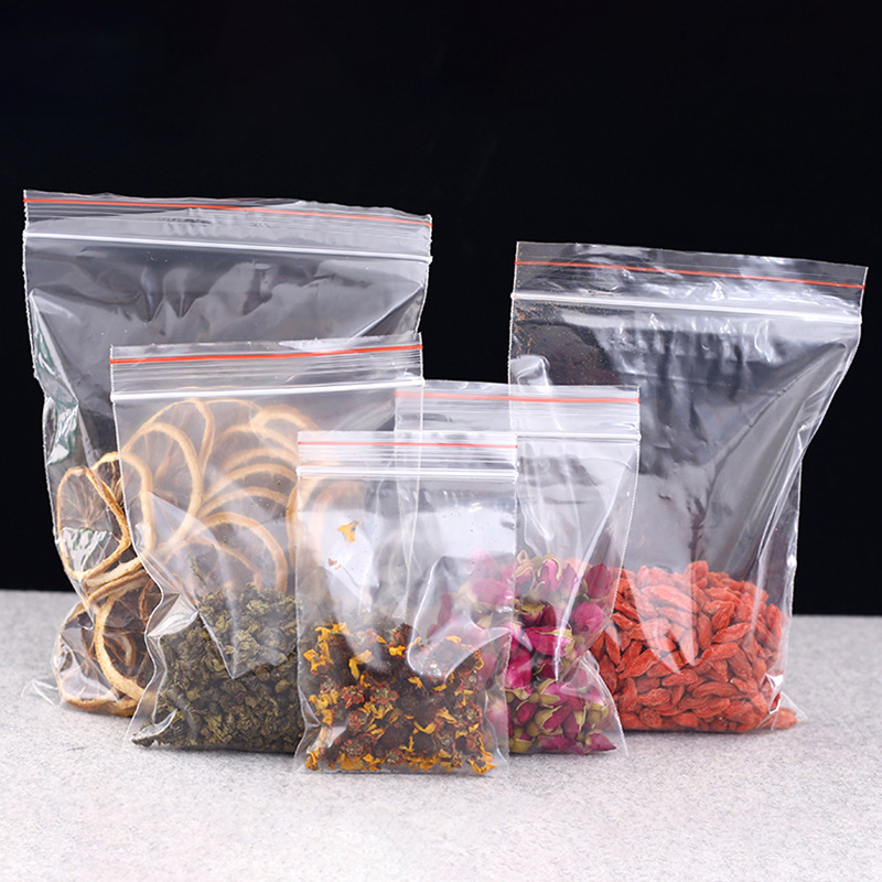 Suministro directo de fábrica transparente PE auto-Sellado bolsa de ropa bolsa de embalaje funda de almohada bolsa de embalaje de alimentos bolsa de sellado de tira de hueso