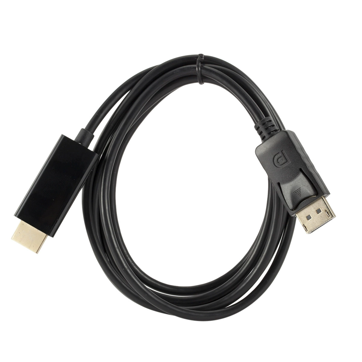Кабель DisplayPort к HDMI для конвертации DP в HDMI, кабель длиной 1,8 м