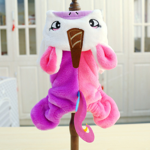 PETCIRCLE Dog Clothes Teddy Dog Autumn Clothes Cat Clothes Pet Clothes Rainbow Unicorn Transformation Clothes