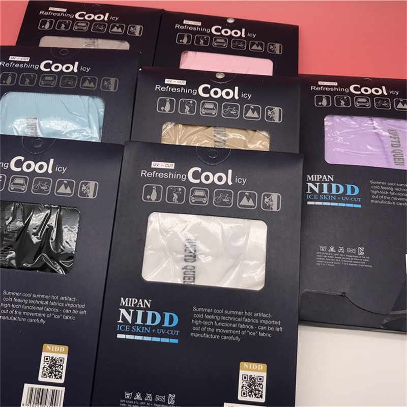 Manga de hielo protección solar oversleeve verano de las mujeres al aire libre de los hombres de seda de hielo brazo oversleeve conducción equitación guantes de protección solar delgada larga