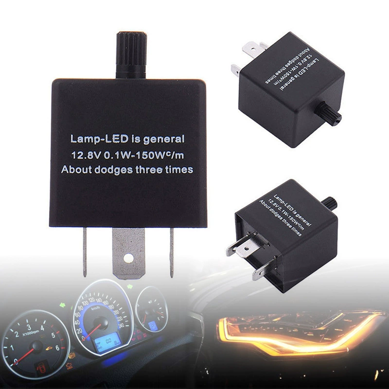 В наличии CF13KT JL-02 CF14KT Регулируемая частота светодиодный указатель поворота мигалка Автомобиль Мотоцикл Универсальный