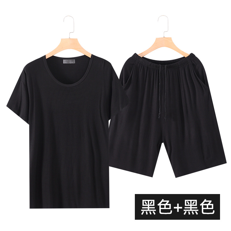 블랙 라운드 넥