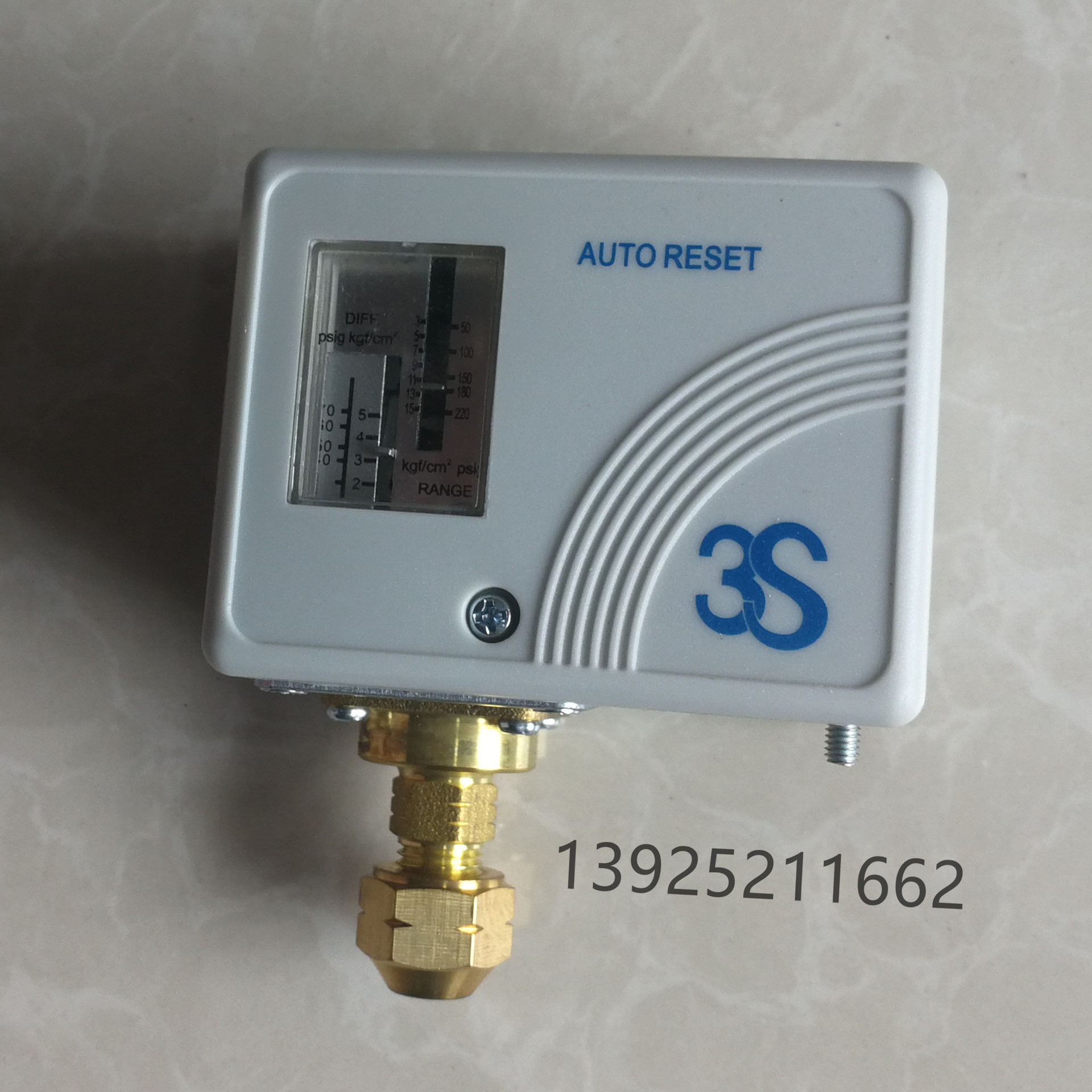 韩国进口3S压力开关CE认证  JC203-230压力传感器