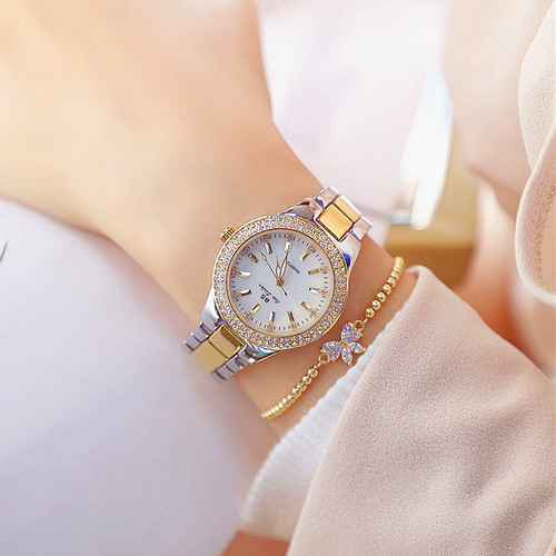 BS new hot-selling watch manufacturer direct sales foreign trade chain watch full diamond women's watch one piece FA1258 large size 3.5