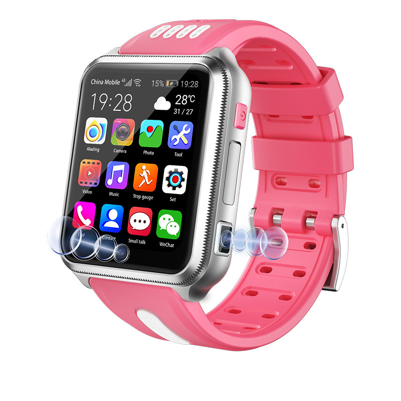 Cross border H1 smart watch 1.83 inch children phone watch video call wifi positioning watch H1pro