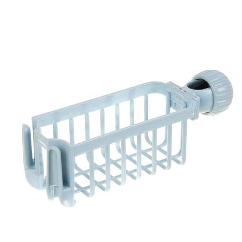 Kitchen storage artifact rust-free faucet storage rack hanging basket sponge drain rack sink storage rack rag rack