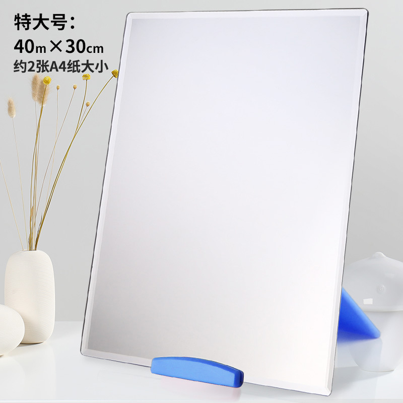 Espejo de escritorio espejo de maquillaje de escritorio espejo de princesa hogar montado en la pared de pared espejo HD fábrica al por mayor