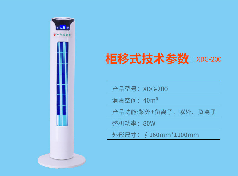 모바일 UV + 음이온 40m ³